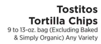 ShopRite Tortilla Chips offer