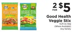 ShopRite Veggie Stix offer