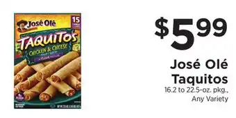 ShopRite José Olé Taquitos offer