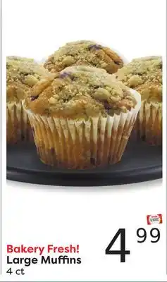 Weis Markets Large Muffins offer