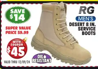 Big 5 Response Gear Desert 8 Men's Service Boots offer