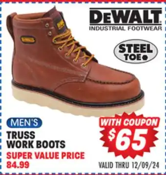 Big 5 DeWalt Truss Steel Toe Men's Work Boots offer