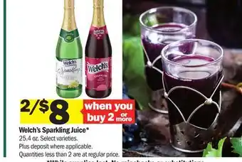 Meijer Welch's Sparkling Juice offer