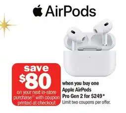 Meijer Apple AirPods Pro Gen 2 offer