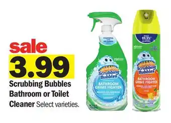 Meijer Scrubbing Bubbles Bathroom or Toilet Cleaner offer