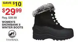 Dunham's Sports TAMARACK WOMEN'S SNOWBANK II WINTER BOOTS offer