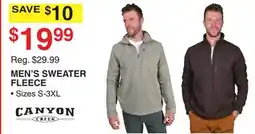 Dunham's Sports CANYON MEN'S SWEATER FLEECE offer