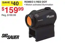 Dunham's Sports SIG SAUER ROMEO 5 RED DOT offer