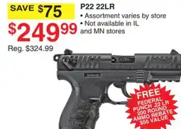 Dunham's Sports P22 22LR FEDERAL PUNCH offer