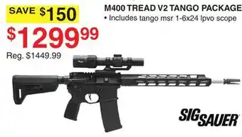 Dunham's Sports SIG SAUER M400 TREAD V2 TANGO PACKAGE offer