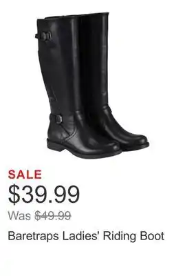 Costco Baretraps Ladies' Riding Boot offer