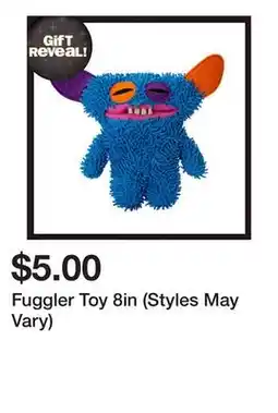 Five Below Fuggler Toy 8in (Styles May Vary) offer