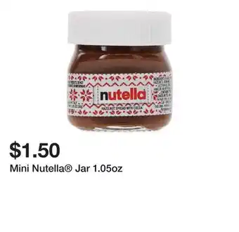 Five Below Mini Nutella Jar 1.05oz offer