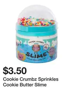 Five Below Cookie Crumbz Sprinkles Cookie Butter Slime offer