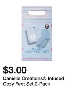 Five Below Danielle Creations Infused Cozy Feet Set 2-Pack offer