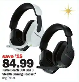 Meijer Turtle Beach 600 Gen 3 Stealth Gaming Headset offer