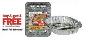 Meijer Handi Foil Bakeware offer