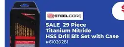 Runnings 29 Piece Titanium Nitride HSS Drill Bit Set with Case offer