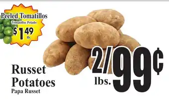 Baja Ranch Russet Potatoes offer