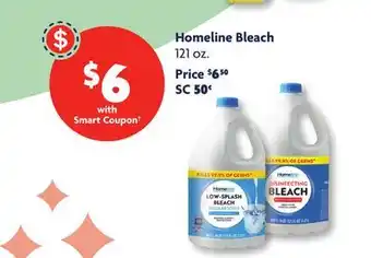 Family Dollar Homeline Bleach offer