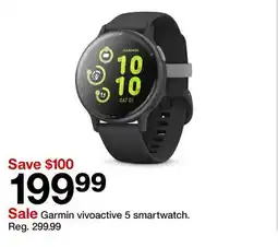 Target Garmin vivoactive 5 smartwatch offer