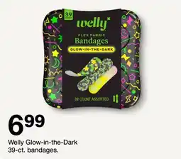 Target Welly Glow-in-the-Dark 39-ct. bandages offer