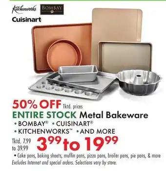 Boscov's ENTIRE STOCK Metal Bakeware offer