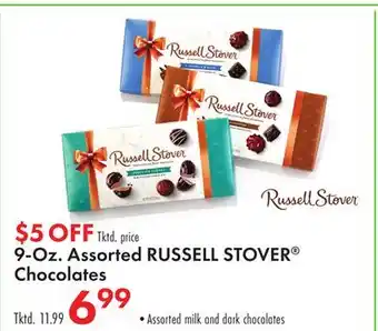 Boscov's RUSSELL STOVER Chocolates offer