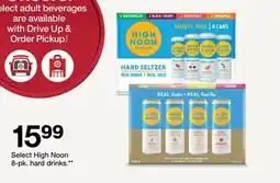 Target High Noon Select 8 - pk. hard drinks offer