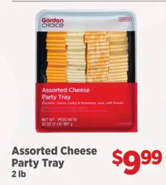 Gordon Food Services Assorted Cheese Party Tray offer