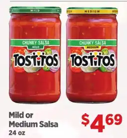 Gordon Food Services Tostitos Mild or Medium Salsa offer