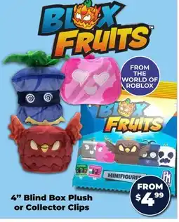 Showcase US BLOX FRUITS 4 Blind Box Plush or Collector Clips offer