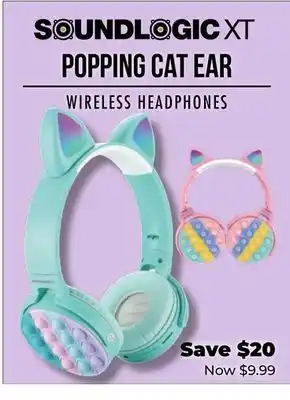 Showcase US Soundlogic XT popping cat ear offer