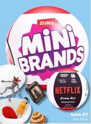 Showcase US Zuru Mini Brands Netflix offer