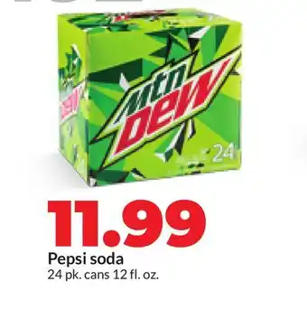 Hy-Vee Pepsi soda offer