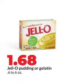 Hy-Vee Jell-O pudding or gelatin offer