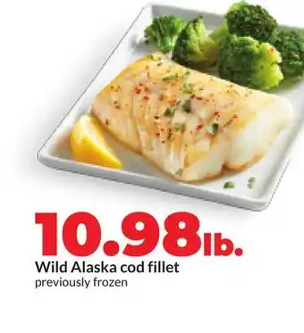 Hy-Vee Wild Alaska cod fillet offer