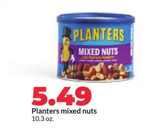 Hy-Vee Planters mixed nuts offer