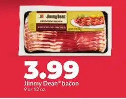 Hy-Vee Jimmy Dean bacon offer