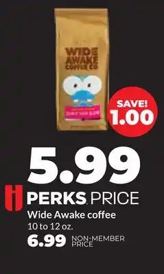 Hy-Vee Wide Awake coffee offer