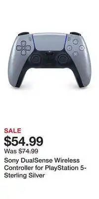 Game Stop Sony DualSense Wireless Controller for PlayStation 5- Sterling Silver offer