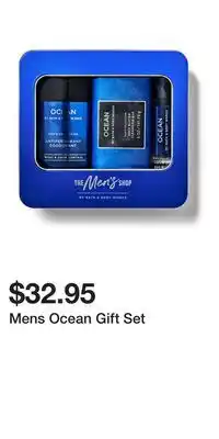 Bath & Body Works Mens Ocean Gift Set offer