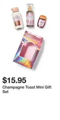 Bath & Body Works Champagne Toast Mini Gift Set offer