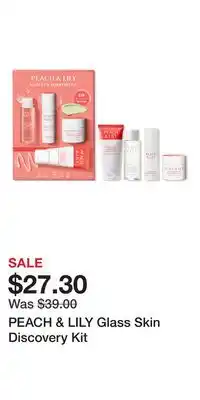 Ulta Beauty PEACH & LILY Glass Skin Discovery Kit offer