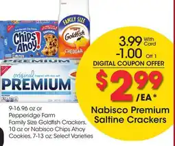 Ralphs Nabisco Premium Saltine Crackers offer