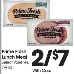 Ralphs Prime Fresh Lunch Meat offer