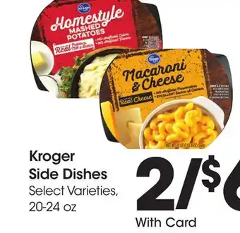 Ralphs Kroger Side Dishes offer