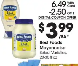 Ralphs Best Foods Mayonnaise offer