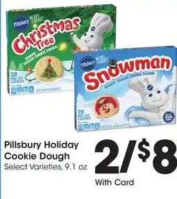 Ralphs Pillsbury Holiday Cookie Dough offer