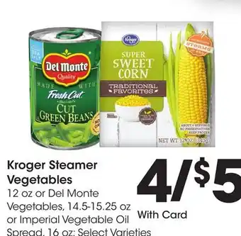 Ralphs Kroger Steamer Vegetables offer